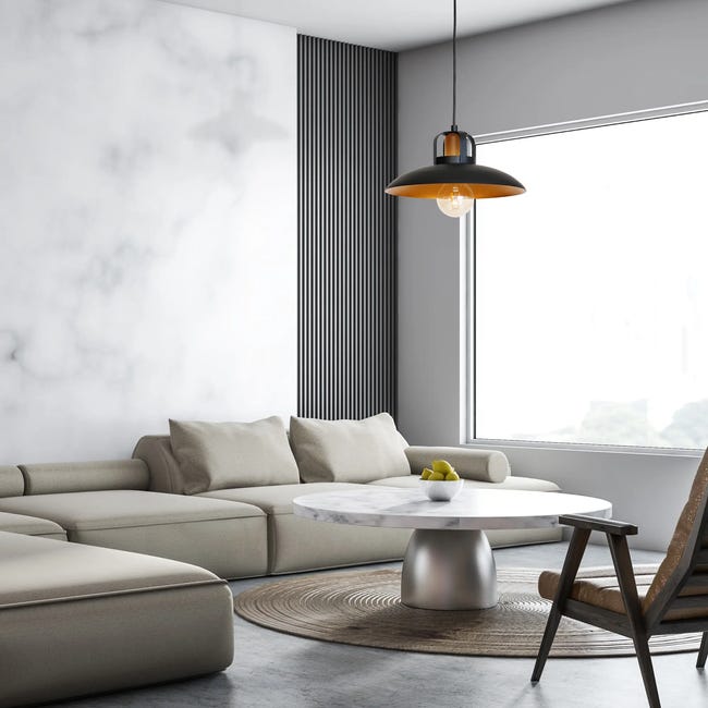 Lampa wisząca Felix czarny E27 Milagro
