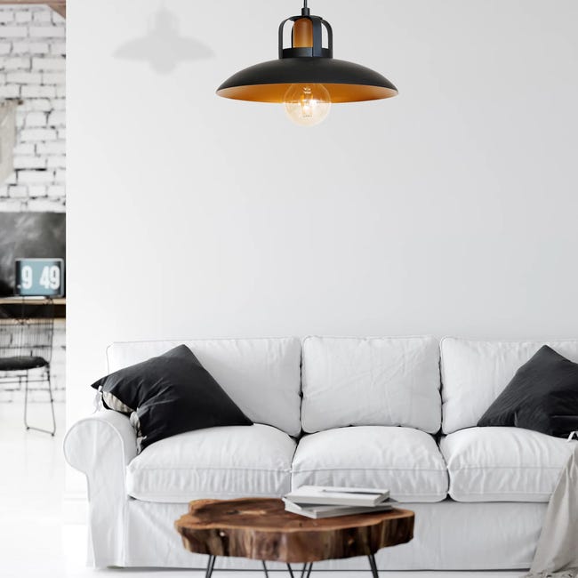 Lampa wisząca Felix czarny E27 Milagro