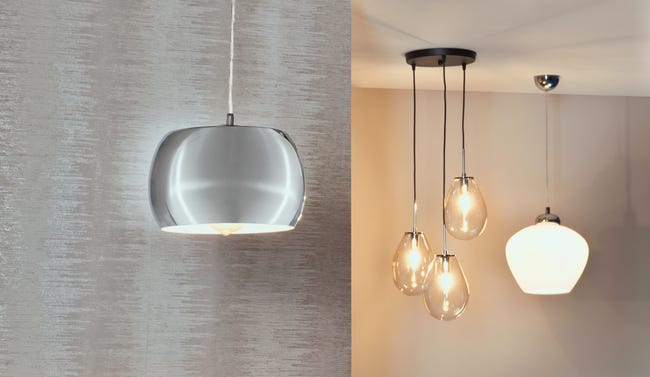 Lampa wisząca Fondi transparentna E14 Light Prestige