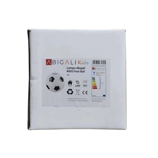 Lampa wisząca Football piłka nożna 4 x E27 Abigali