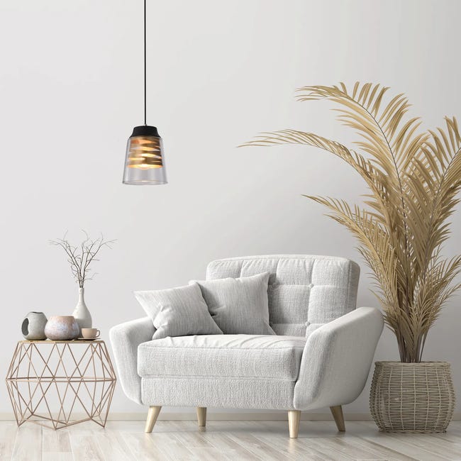 Lampa wisząca Fresno czarna E27 Candellux