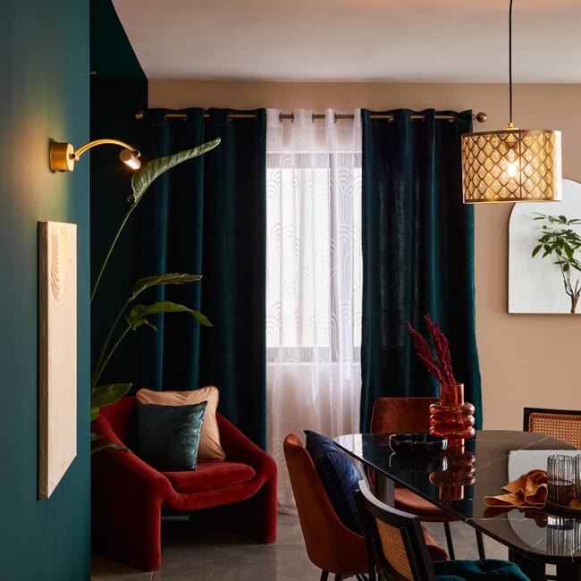 Lampa wisząca Galati mosiądz E27 Inspire