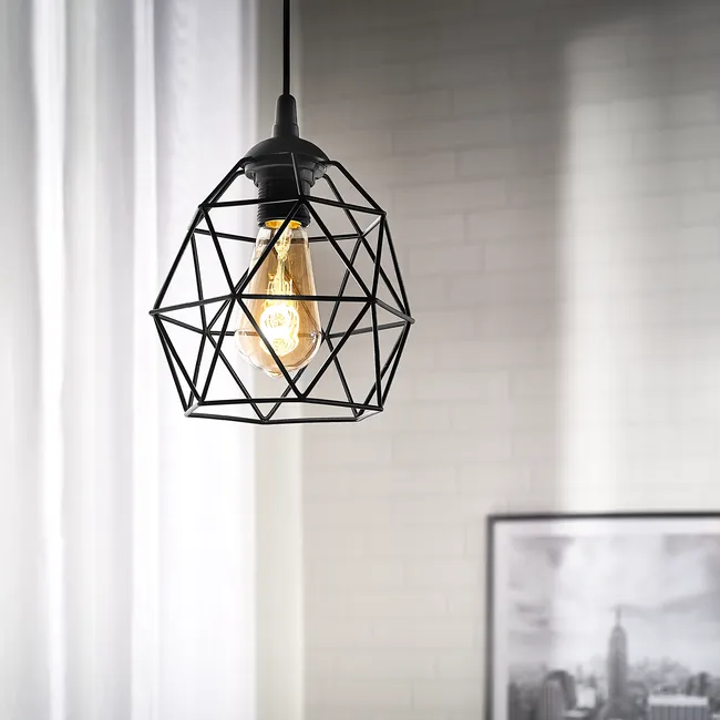 Lampa wisząca Galaxy czarna E27 TK Lighting