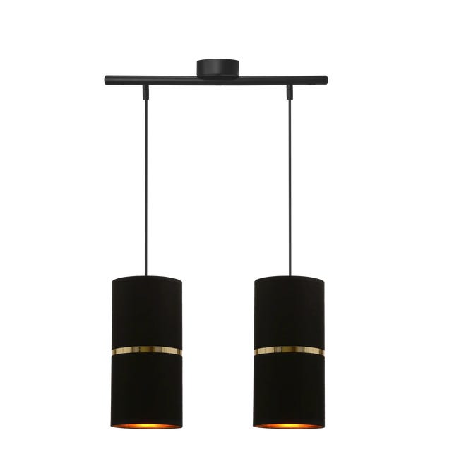 Lampa wisząca Gina czarna 2 x E27 Candellux