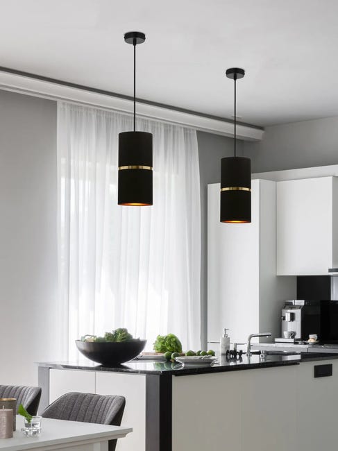 Lampa wisząca Gina czarna E27 Candellux