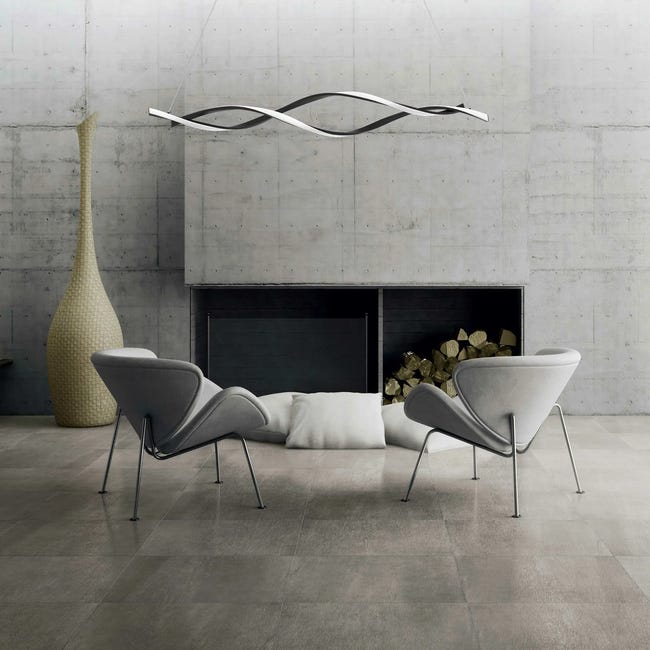 Lampa wisząca Grant czarna LED Milagro