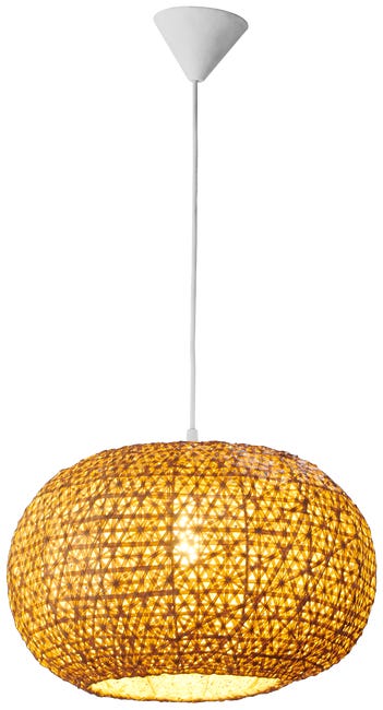 Lampa wisząca Hana bambus E27 Inspire