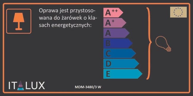 Lampa wisząca Harley biała E27 Italux