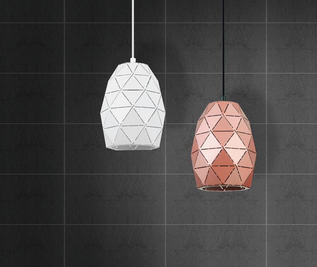 Lampa wisząca Harley miedziana E27 Italux