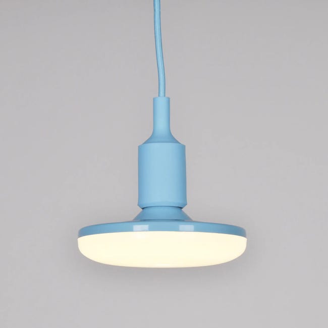 Lampa wisząca Kiki niebieska 850 lm E27 Polux