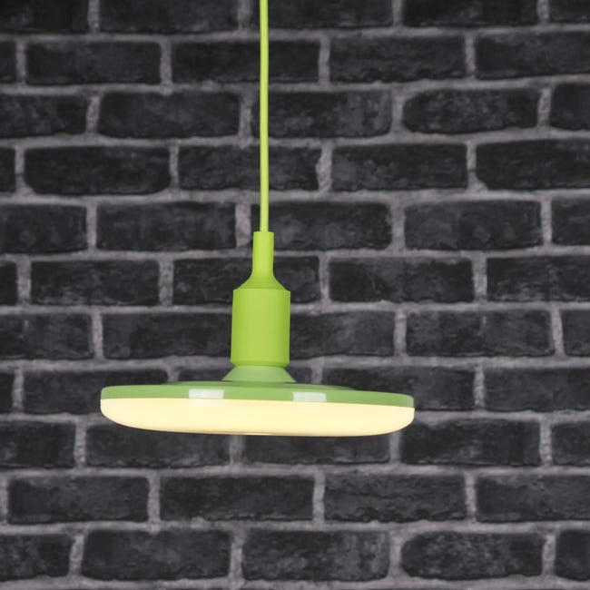 Lampa wisząca Kiki zielona 1250 lm E27 Polux