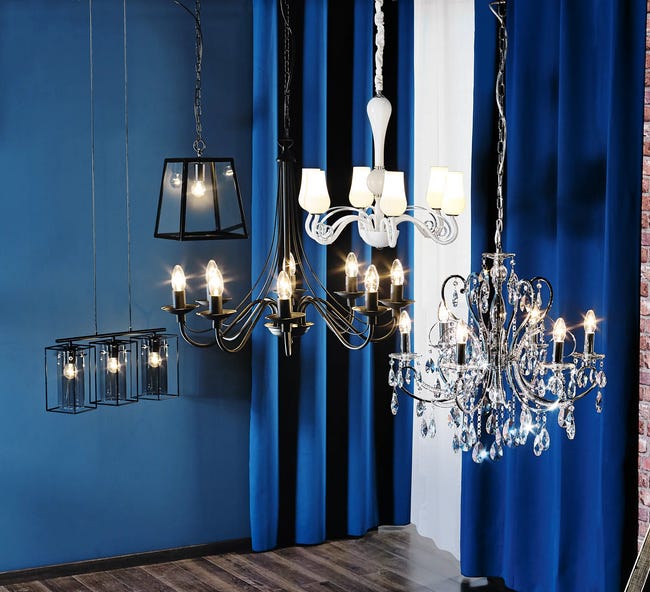 Lampa wisząca Laverno czarna E27 Italux