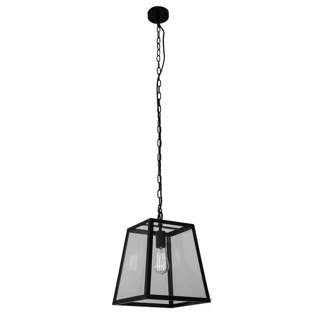 Lampa wisząca Laverno czarna E27 Italux