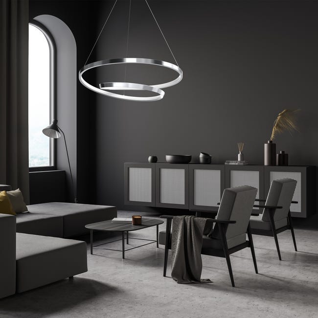 Lampa wisząca Lucero chrom LED Milagro