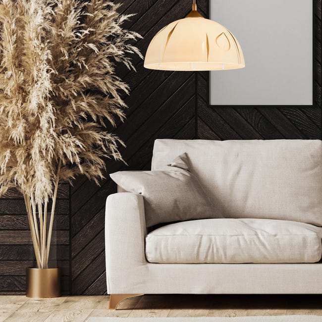 Lampa wisząca Marcy złota E27 Lamkur
