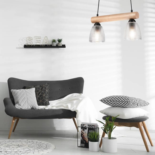 Lampa wisząca Margit 2 x E27 Lamkur