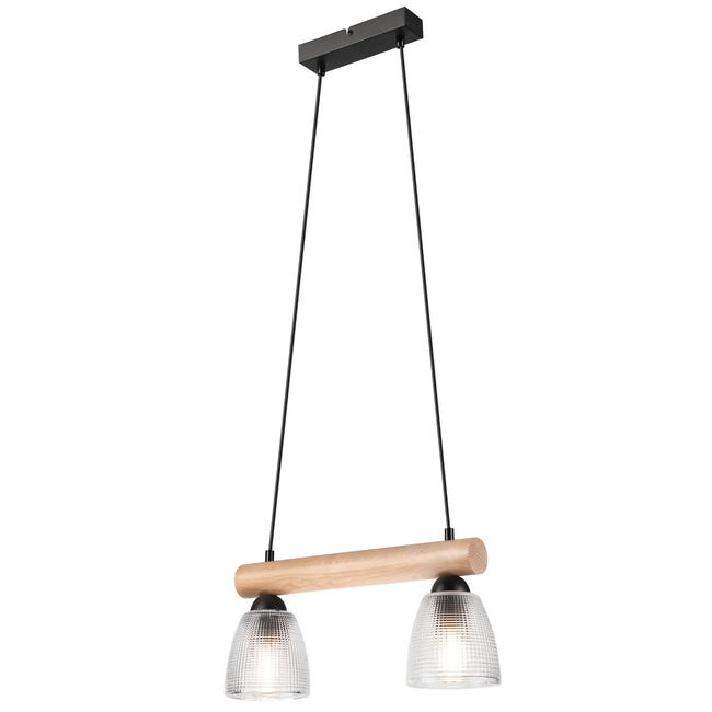 Lampa wisząca Margit 2 x E27 Lamkur