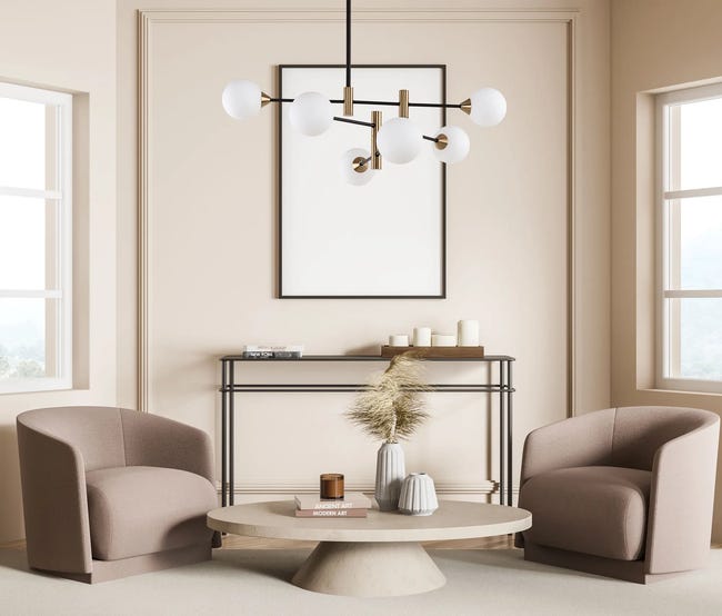 Lampa wisząca Marino złota 6 x G9 Italux