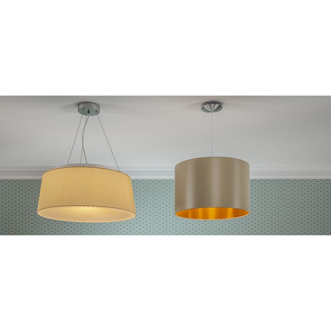 Lampa wisząca Maserlo taupe E27 Eglo