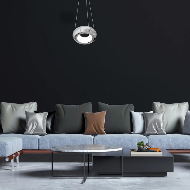 Lampa wisząca Mercurio chrom LED Eko-Light