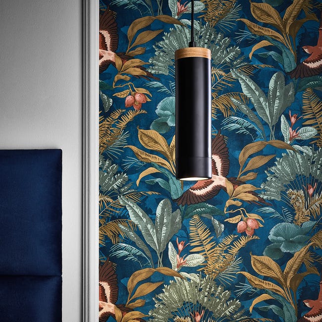 Lampa wisząca Minaki czarna GU10 Inspire