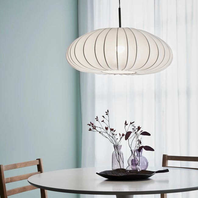 Lampa wisząca Mist biała E27 Markslojd