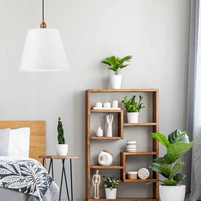 Lampa wisząca Nelly 40W E14 czarno-biały Lamkur