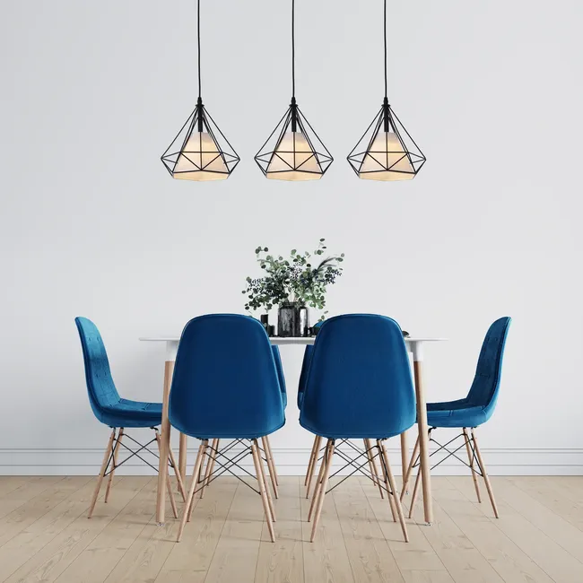 Lampa wisząca Nola czarna E27 Light Prestige