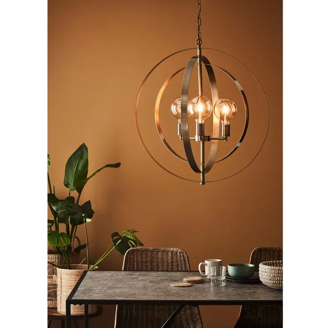 Lampa wisząca Orbit antyczne złoto 3 x E27 Markslojd