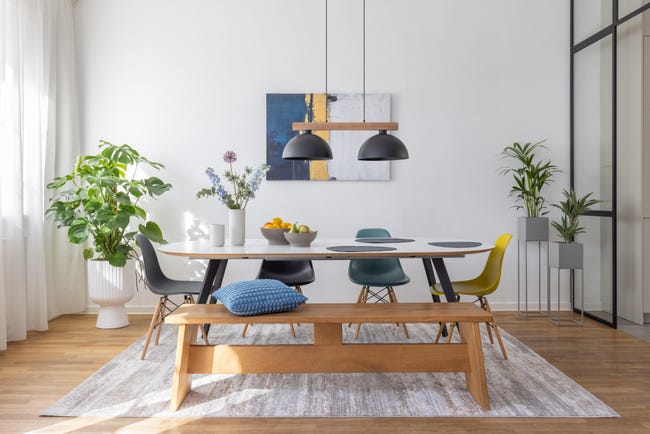 Lampa wisząca Oslo czarna 2 x E27 Tk Lighting