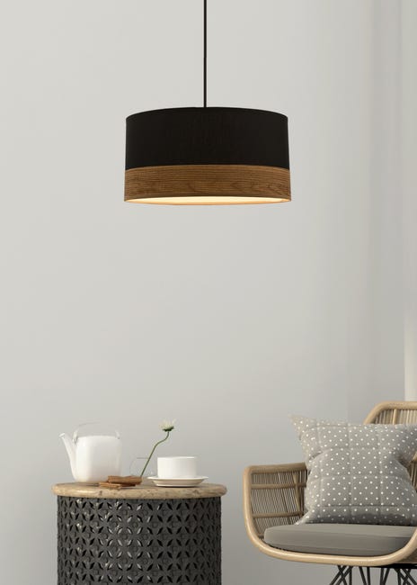 Lampa wisząca Porto czarna E27 Candellux