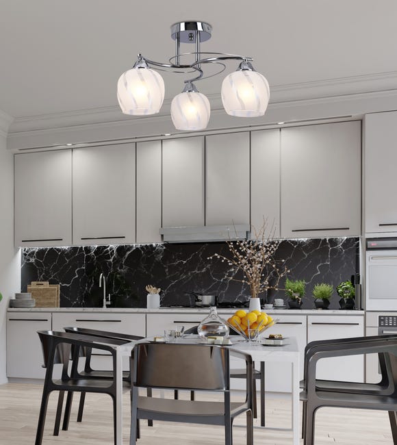 Lampa wisząca Prego chrom 3 x E27 Candellux