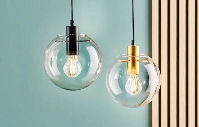 Lampa wisząca Puerto czarna E27