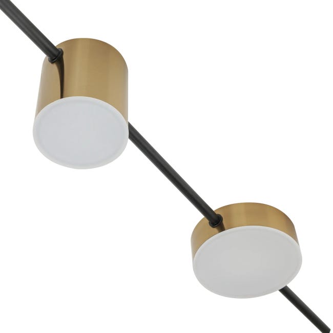 Lampa wisząca Remdal LED czarna Italux