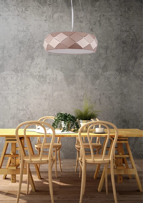 Lampa wisząca Reus złota 3 x E27 Light Prestige