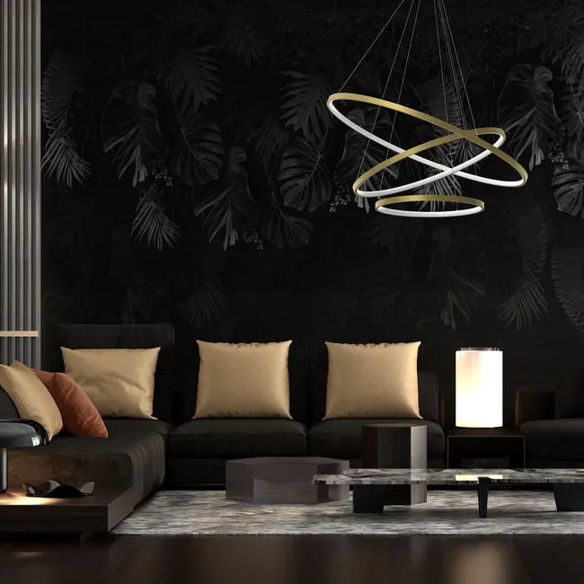 Lampa wisząca Rotondo złota 5100 lm 3 x LED Milagro
