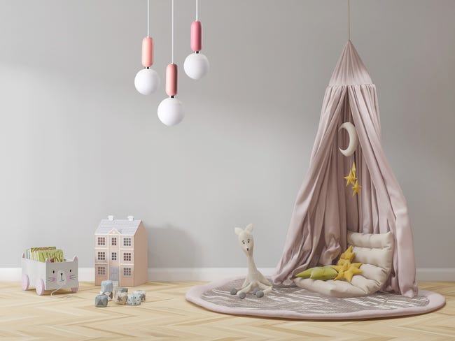 Lampa wisząca Rubi biała 3 x E27 Light Prestige
