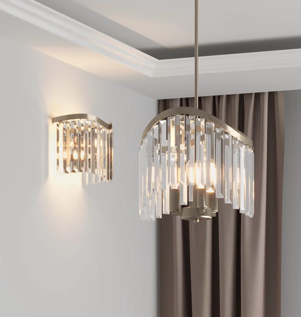 Lampa wisząca Sabriga patyna 3 x E14 Italux