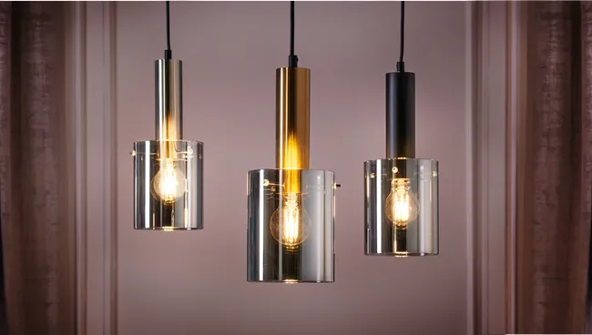 Lampa wisząca Sardo czarna E27 Italux