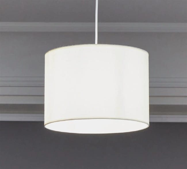 Lampa wisząca Sitia 28 cm biała E27 Inspire