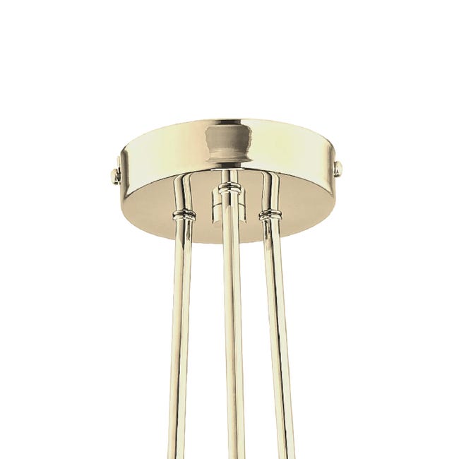 Lampa wisząca Tango złota 3 x E27 Alfa