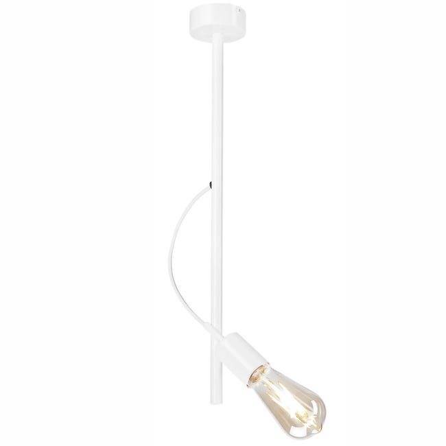 Lampa wisząca Taro biała E27 Lamkur