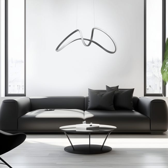 Lampa wisząca Tesoro chrom LED Milagro
