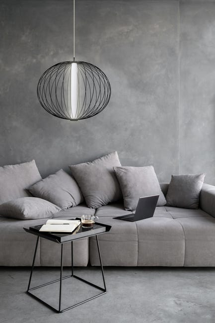 Lampa wisząca Treviso czarna 1600 lm LED Light Prestige
