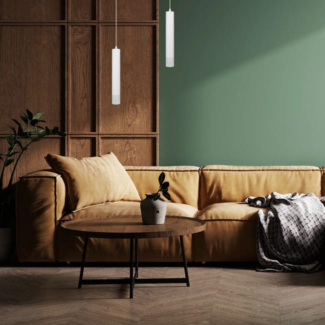 Lampa wisząca Tubi biała GU10 Milagro