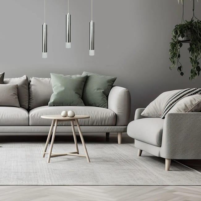 Lampa wisząca Tubi chrom GU10 Milagro