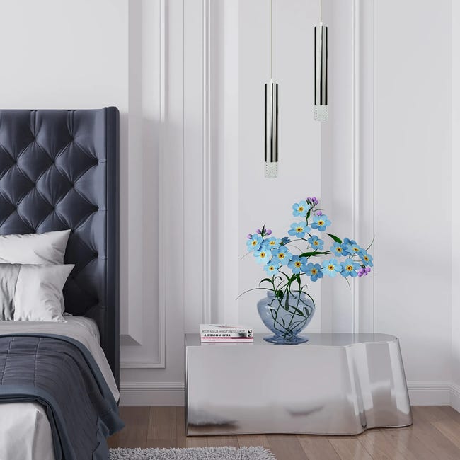 Lampa wisząca Tubi chrom GU10 Milagro