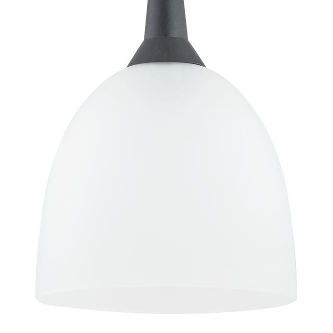 Lampa wisząca Unino czarno-biała E27 Alfa