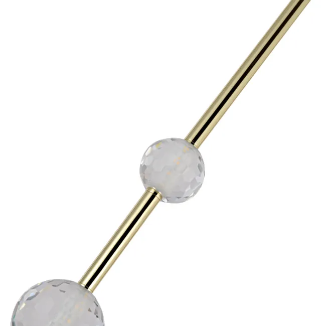 Lampa wisząca Vaku złota LED Light Prestige