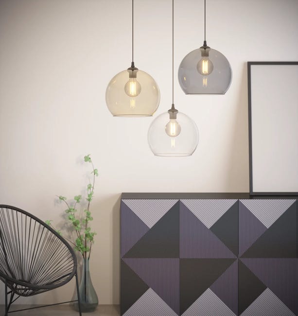 Lampa wisząca Venezia słomkowa E27 TK Lighting